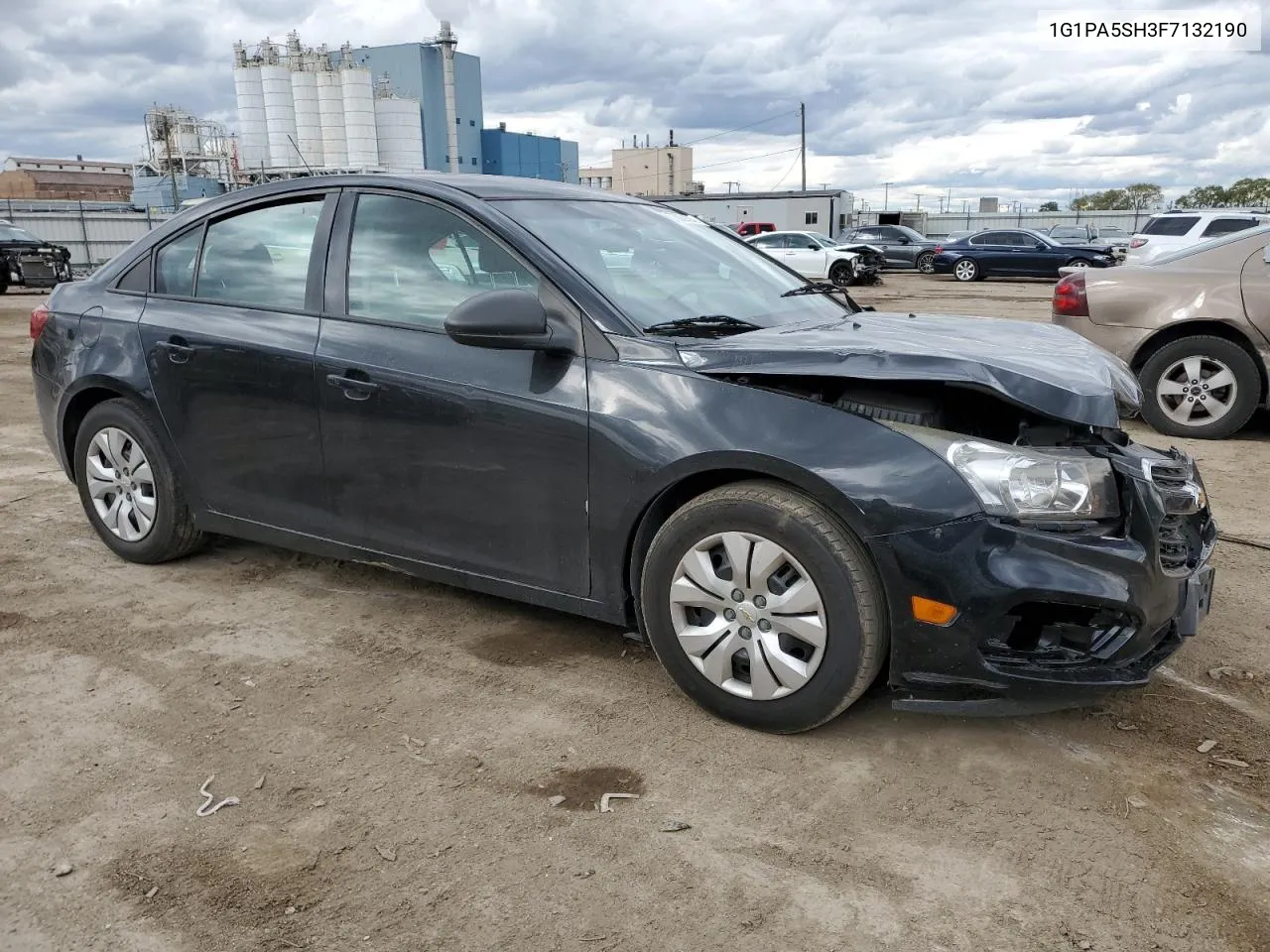 2015 Chevrolet Cruze Ls VIN: 1G1PA5SH3F7132190 Lot: 75080394