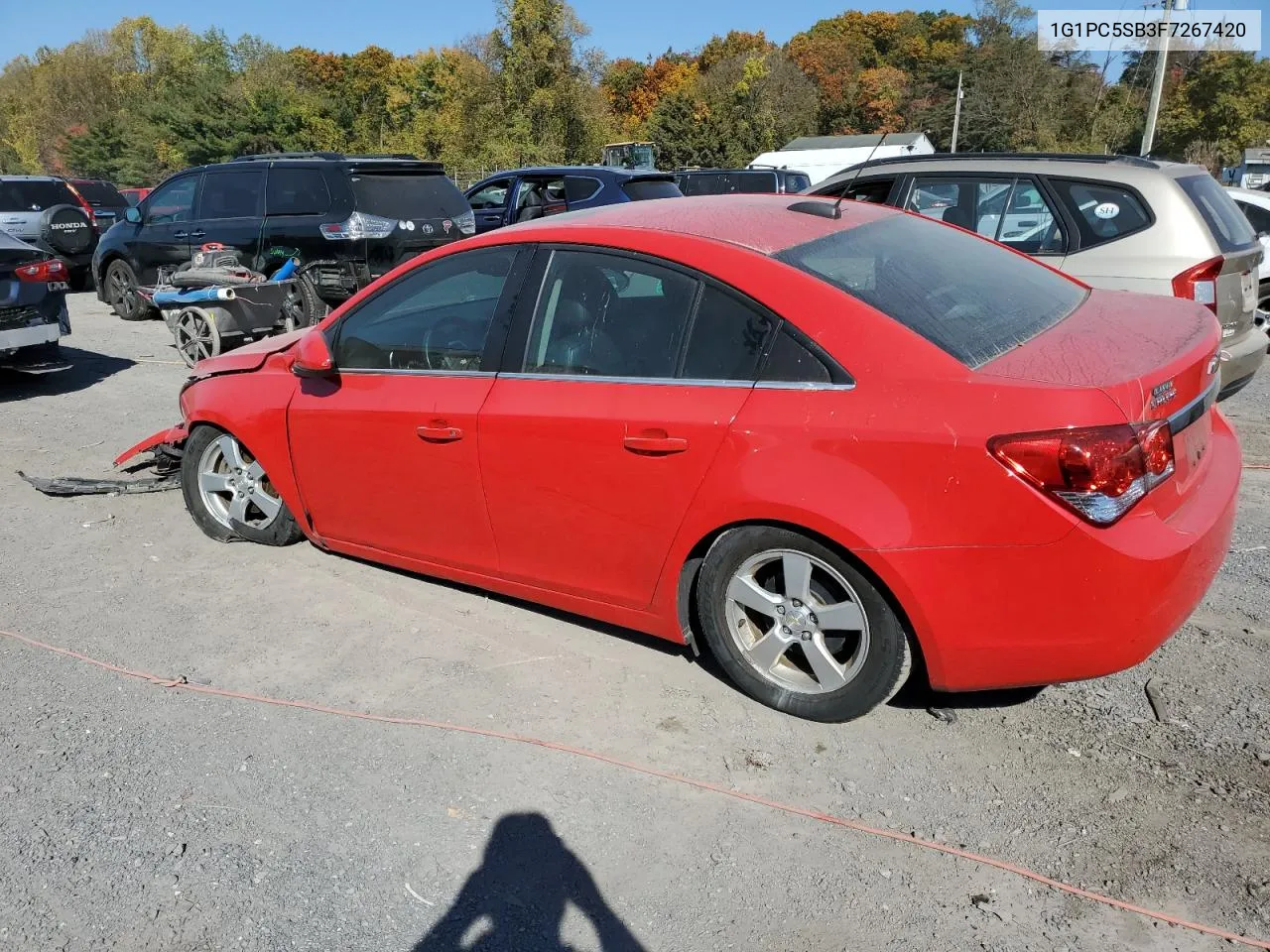 1G1PC5SB3F7267420 2015 Chevrolet Cruze Lt