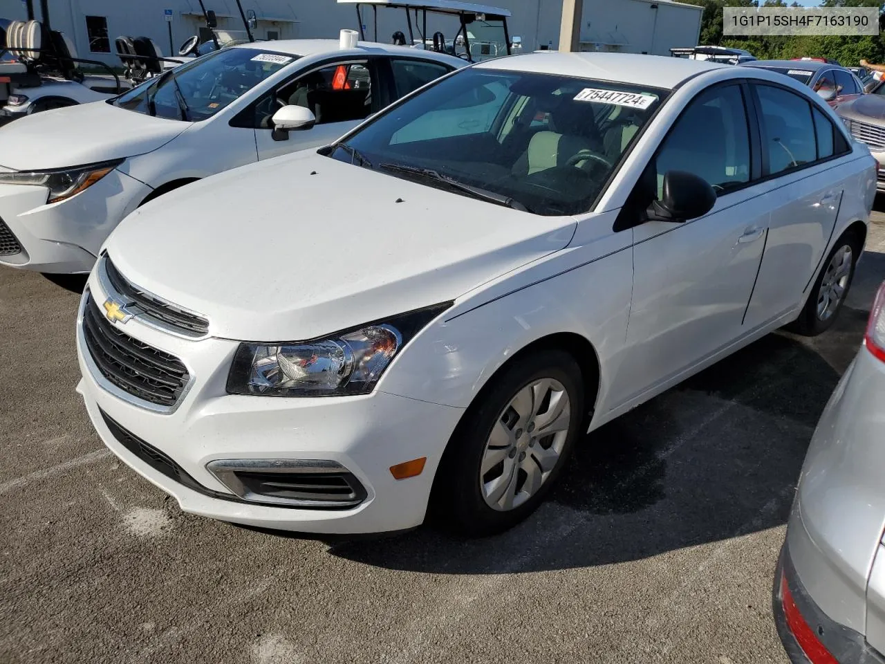 1G1P15SH4F7163190 2015 Chevrolet Cruze L