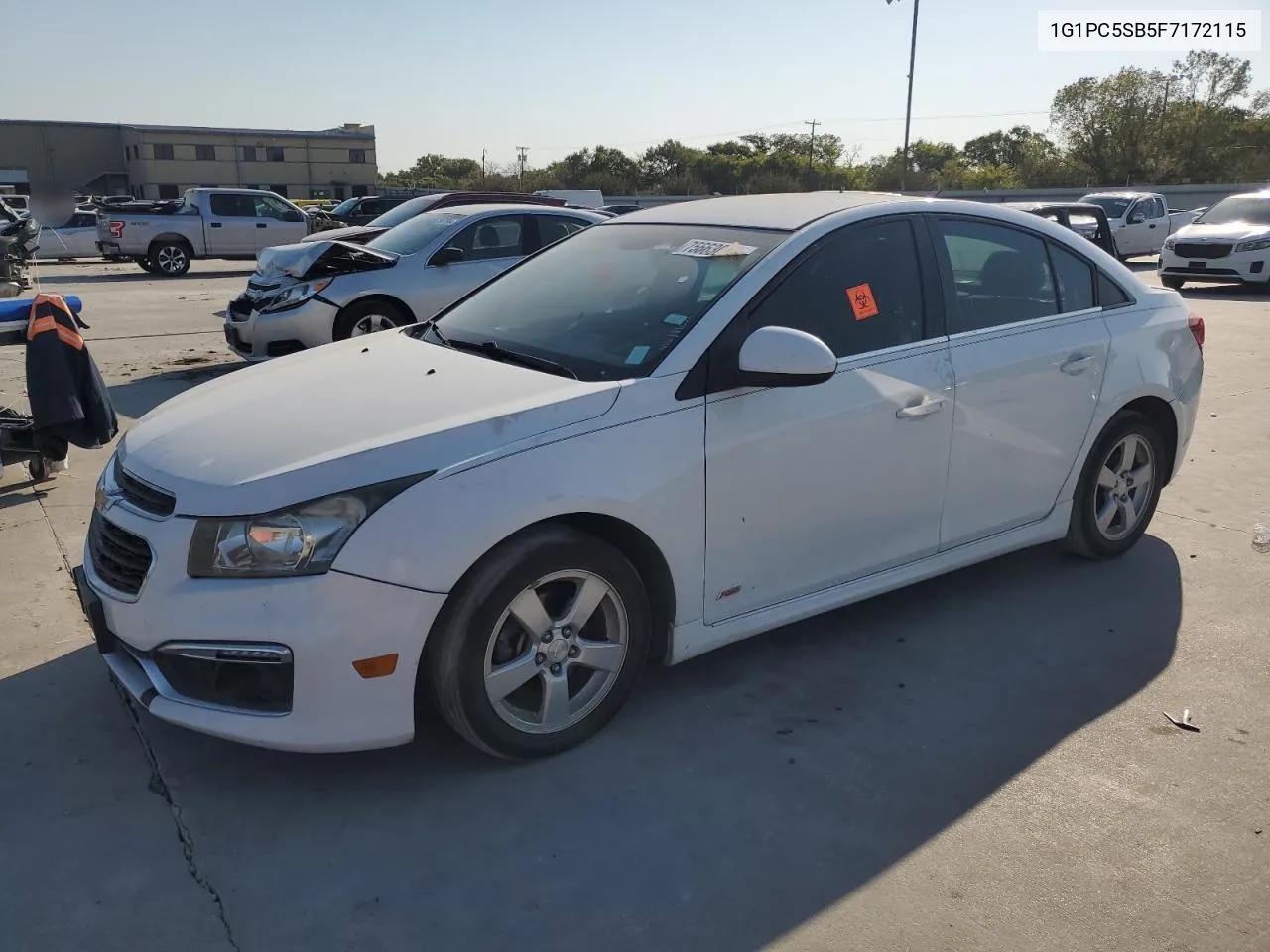 2015 Chevrolet Cruze Lt VIN: 1G1PC5SB5F7172115 Lot: 75663074