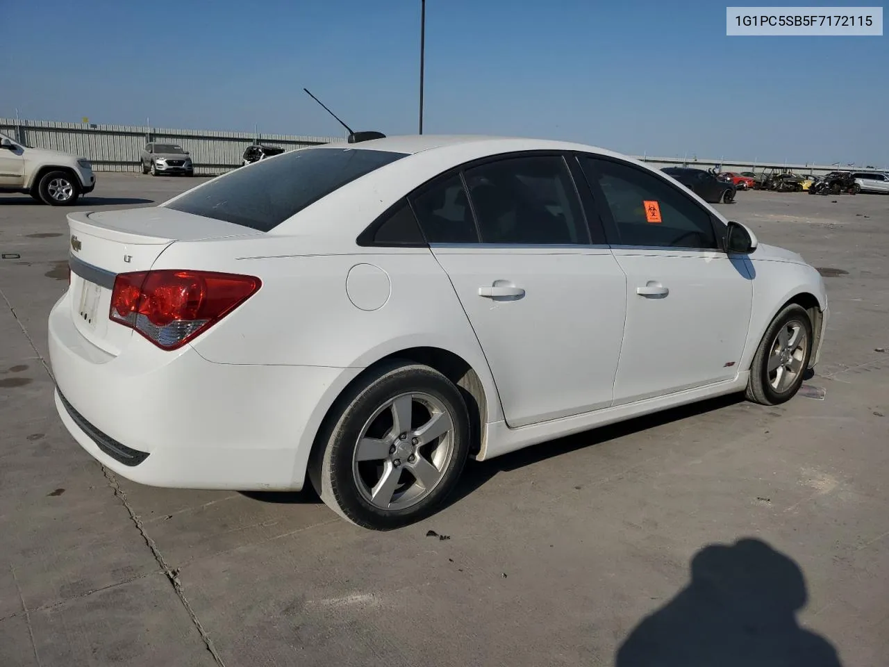 2015 Chevrolet Cruze Lt VIN: 1G1PC5SB5F7172115 Lot: 75663074