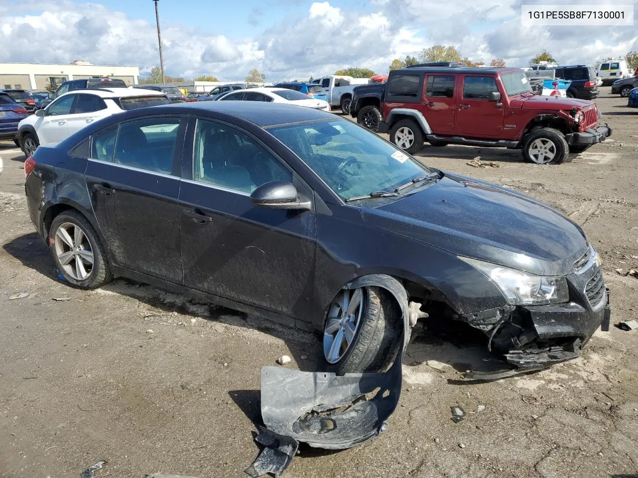 2015 Chevrolet Cruze Lt VIN: 1G1PE5SB8F7130001 Lot: 75894474