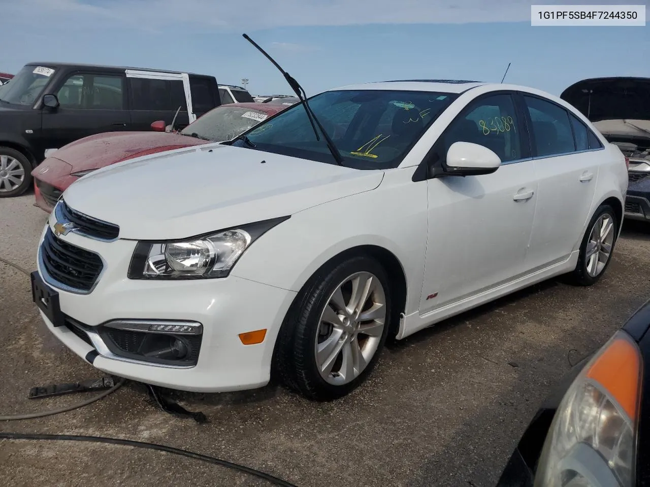 2015 Chevrolet Cruze Lt VIN: 1G1PF5SB4F7244350 Lot: 76316194