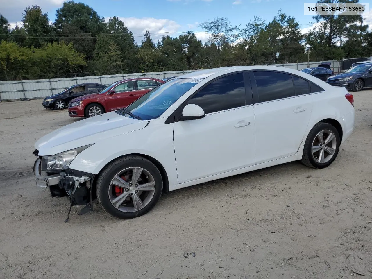 2015 Chevrolet Cruze Lt VIN: 1G1PE5SB4F7153680 Lot: 76502094