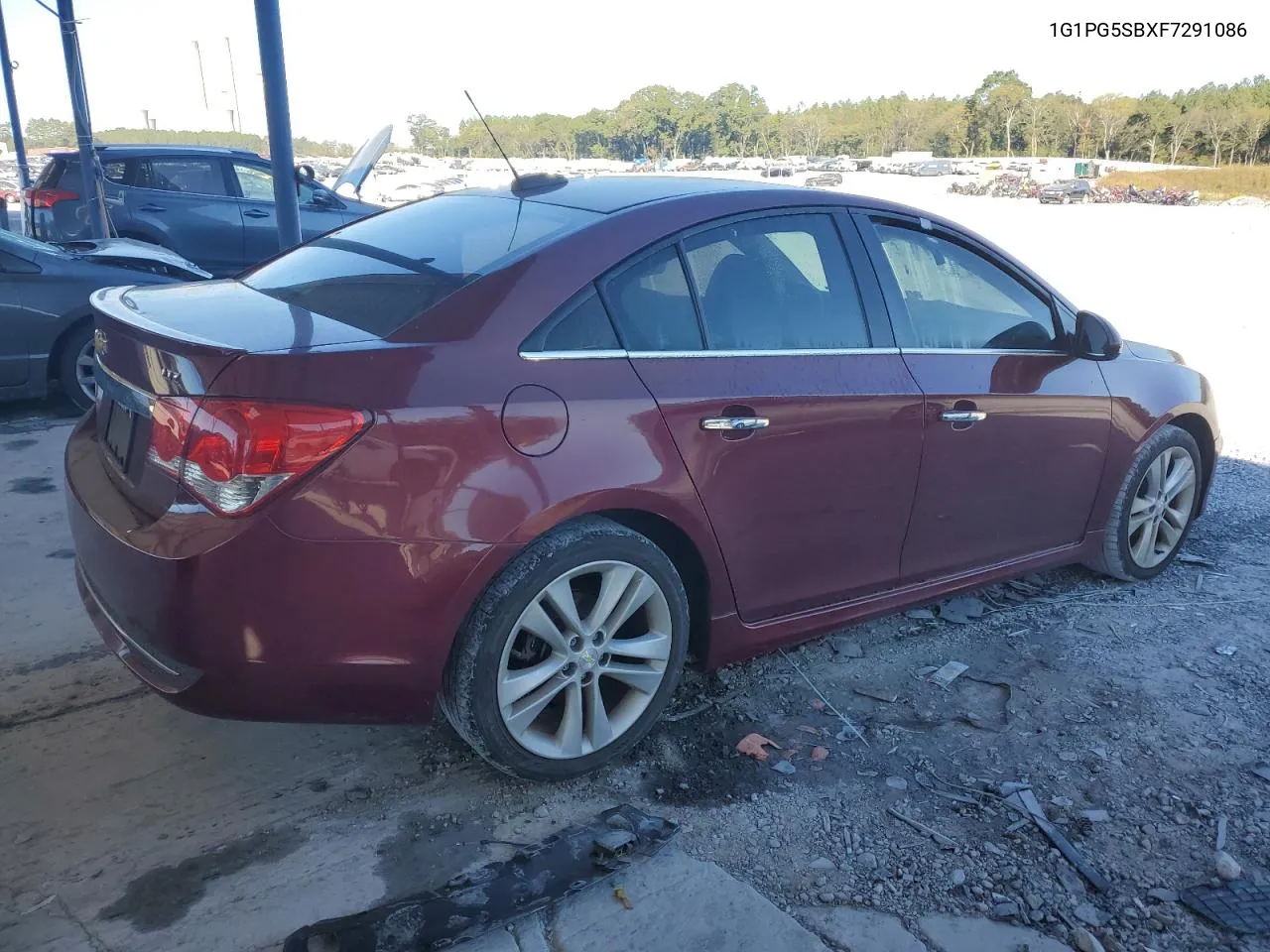 2015 Chevrolet Cruze Ltz VIN: 1G1PG5SBXF7291086 Lot: 76506074