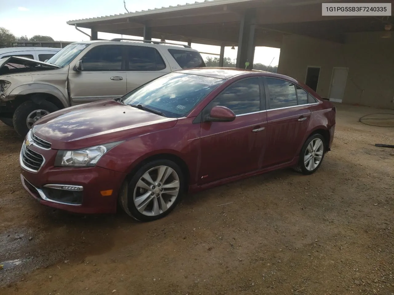 1G1PG5SB3F7240335 2015 Chevrolet Cruze Ltz