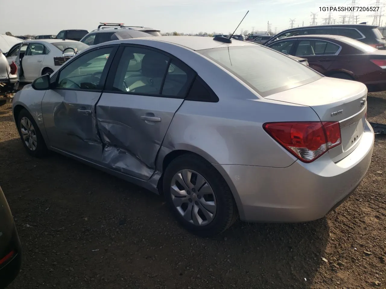 2015 Chevrolet Cruze Ls VIN: 1G1PA5SHXF7206527 Lot: 77572974