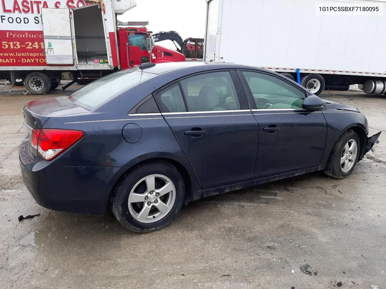 1G1PC5SBXF7180095 2015 Chevrolet Cruze Lt