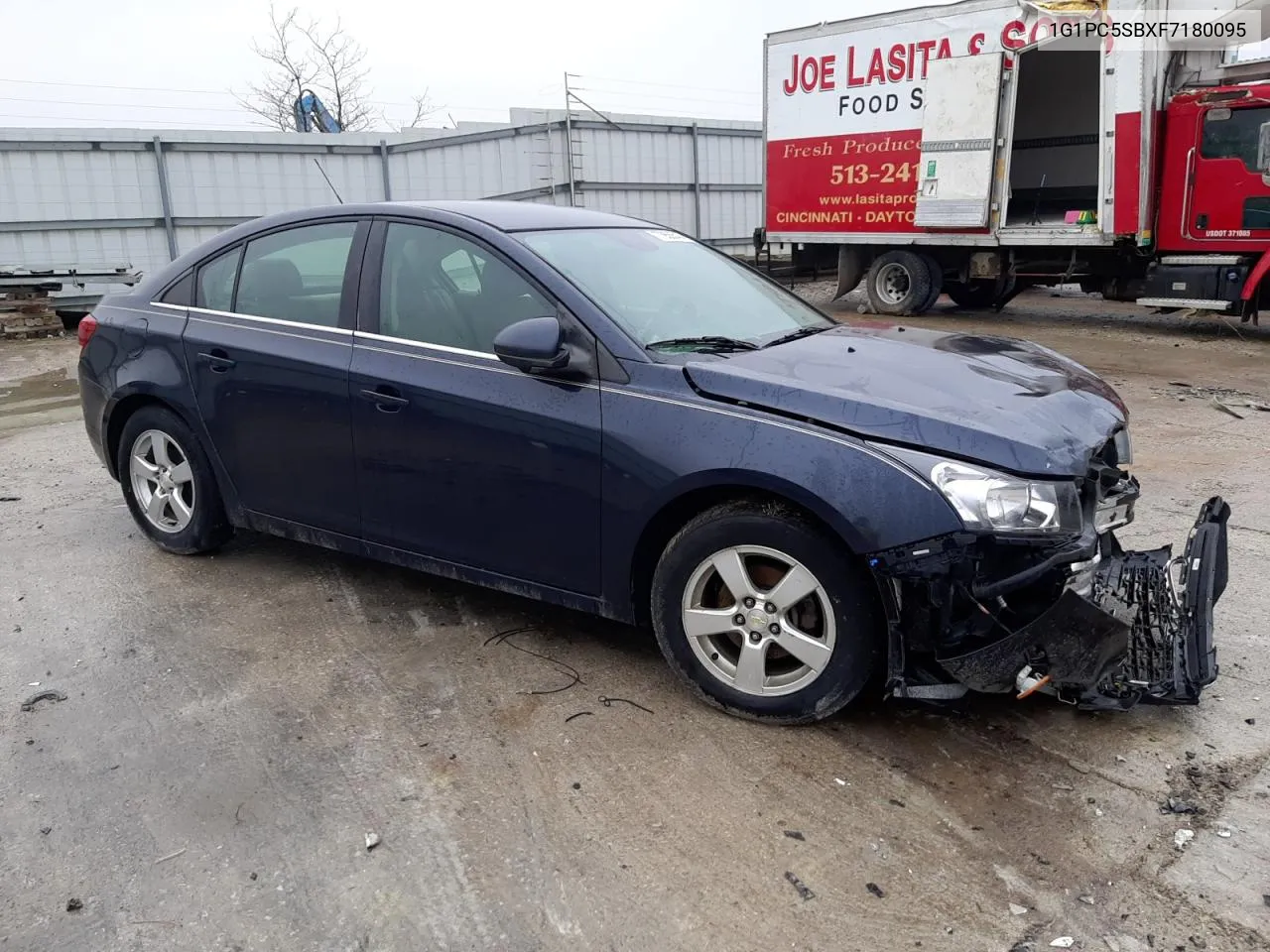 1G1PC5SBXF7180095 2015 Chevrolet Cruze Lt