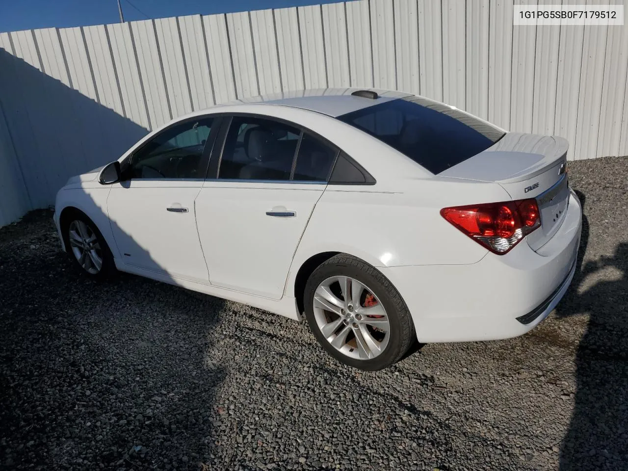 2015 Chevrolet Cruze Ltz VIN: 1G1PG5SB0F7179512 Lot: 78003804