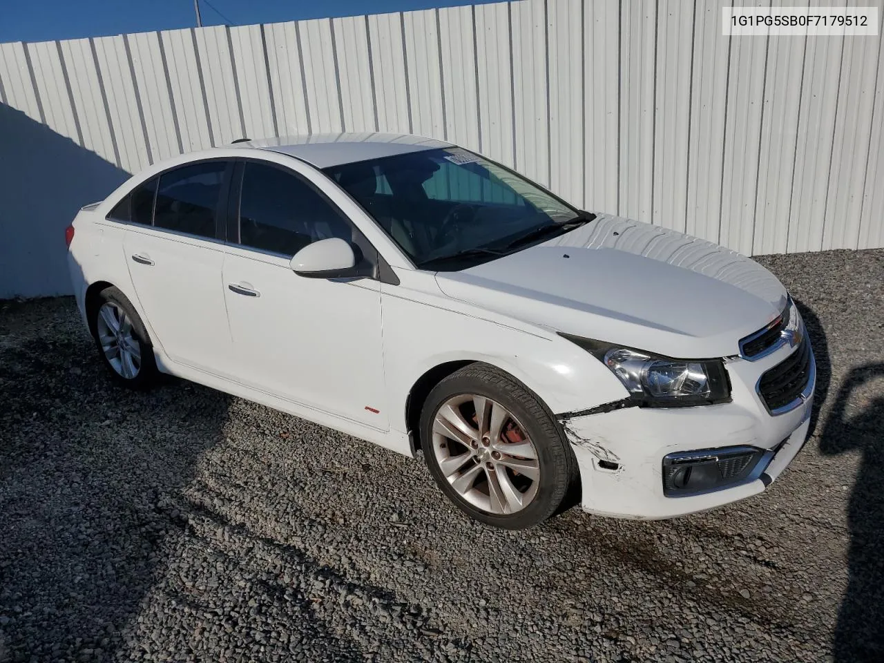 2015 Chevrolet Cruze Ltz VIN: 1G1PG5SB0F7179512 Lot: 78003804