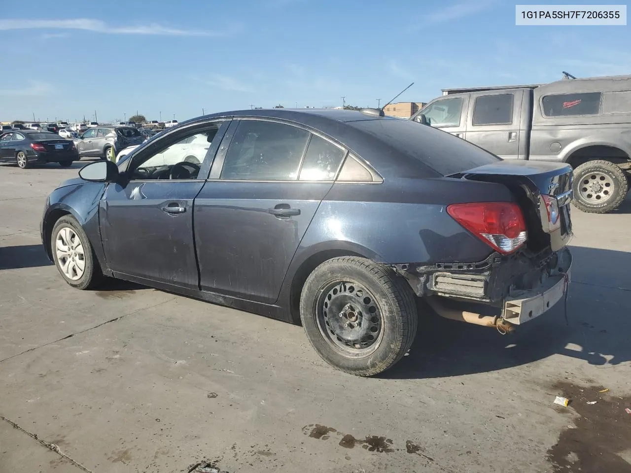 2015 Chevrolet Cruze Ls VIN: 1G1PA5SH7F7206355 Lot: 78098464