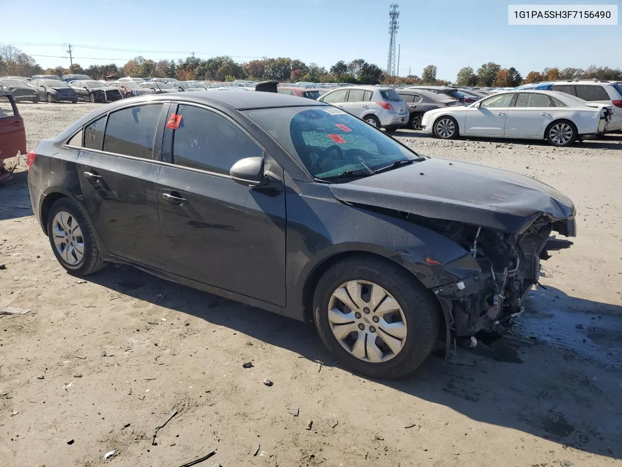 2015 Chevrolet Cruze Ls VIN: 1G1PA5SH3F7156490 Lot: 78319864