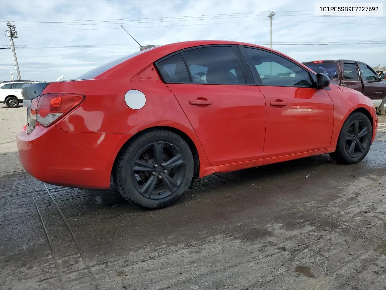 2015 Chevrolet Cruze Lt VIN: 1G1PE5SB9F7227692 Lot: 78824234