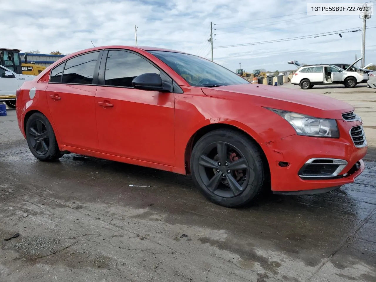 2015 Chevrolet Cruze Lt VIN: 1G1PE5SB9F7227692 Lot: 78824234