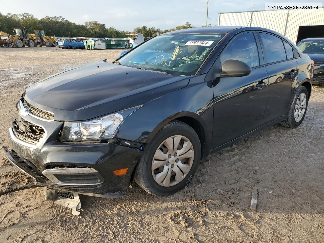 2015 Chevrolet Cruze Ls VIN: 1G1PA5SHXF7236174 Lot: 78979344