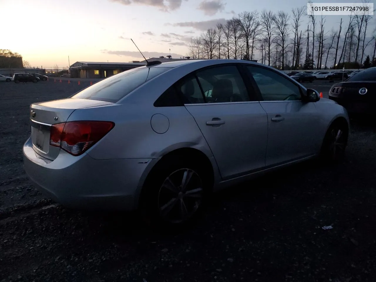 2015 Chevrolet Cruze Lt VIN: 1G1PE5SB1F7247998 Lot: 79362784