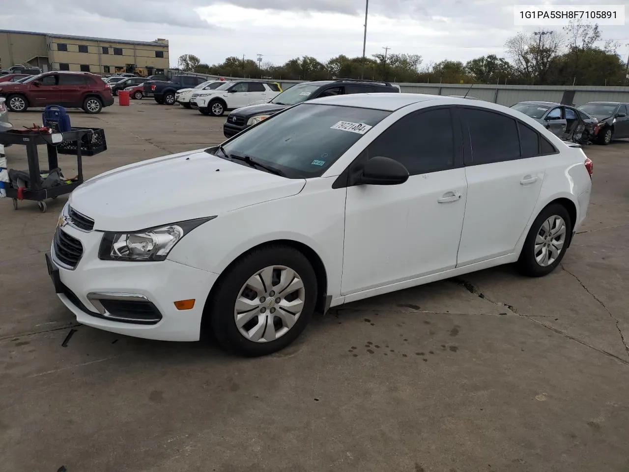 2015 Chevrolet Cruze Ls VIN: 1G1PA5SH8F7105891 Lot: 79721404