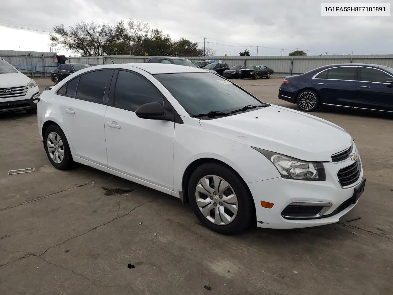 2015 Chevrolet Cruze Ls VIN: 1G1PA5SH8F7105891 Lot: 79721404