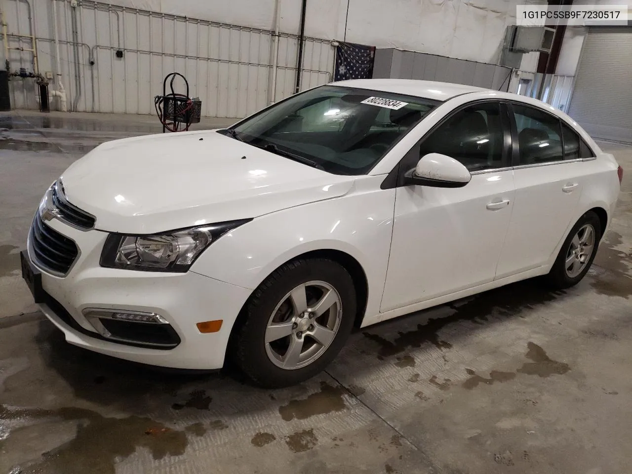 2015 Chevrolet Cruze Lt VIN: 1G1PC5SB9F7230517 Lot: 80228834