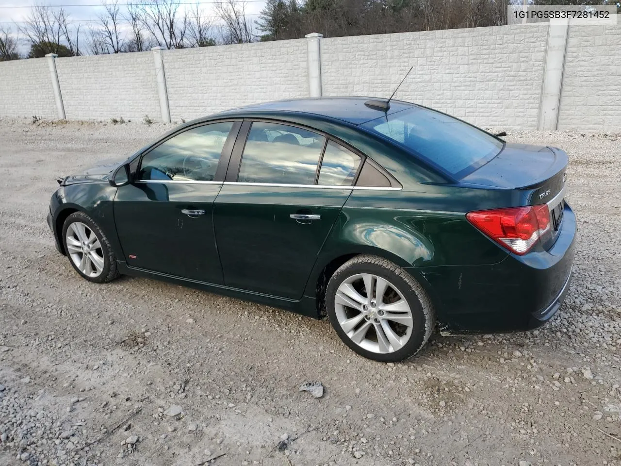 2015 Chevrolet Cruze Ltz VIN: 1G1PG5SB3F7281452 Lot: 80307254