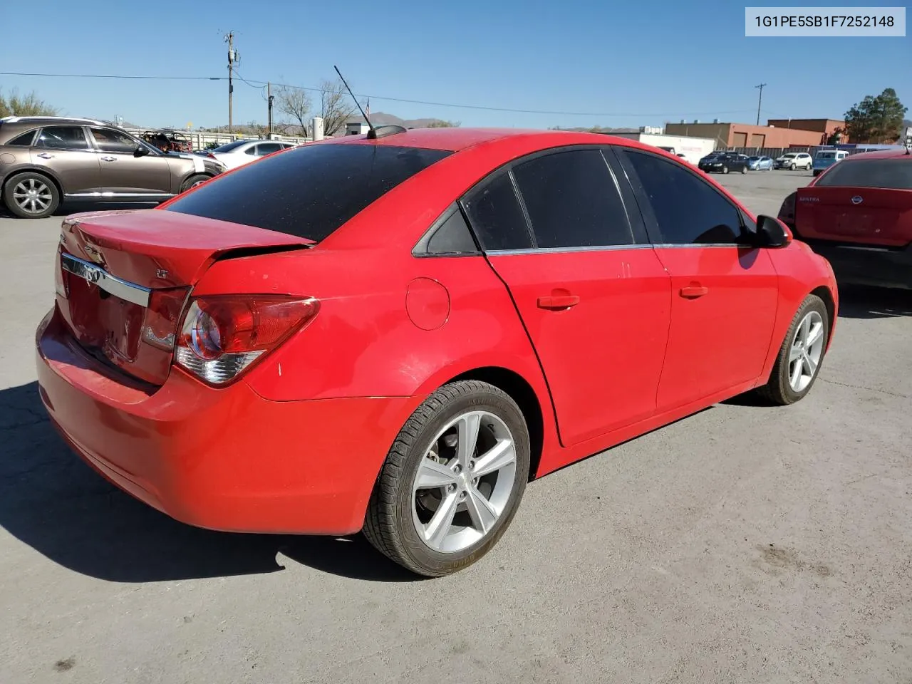 2015 Chevrolet Cruze Lt VIN: 1G1PE5SB1F7252148 Lot: 80424444