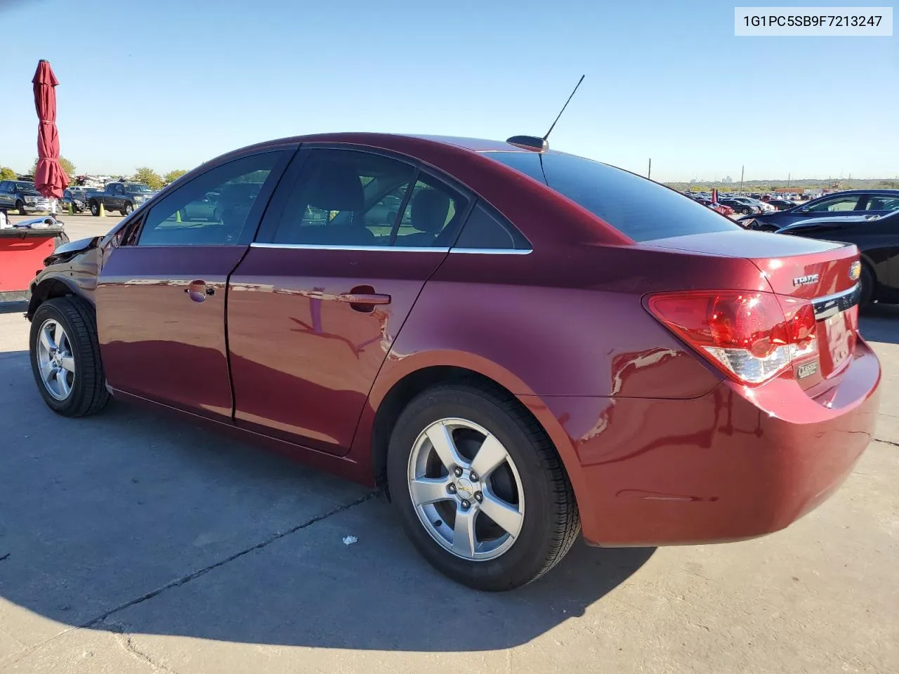 2015 Chevrolet Cruze Lt VIN: 1G1PC5SB9F7213247 Lot: 80443604