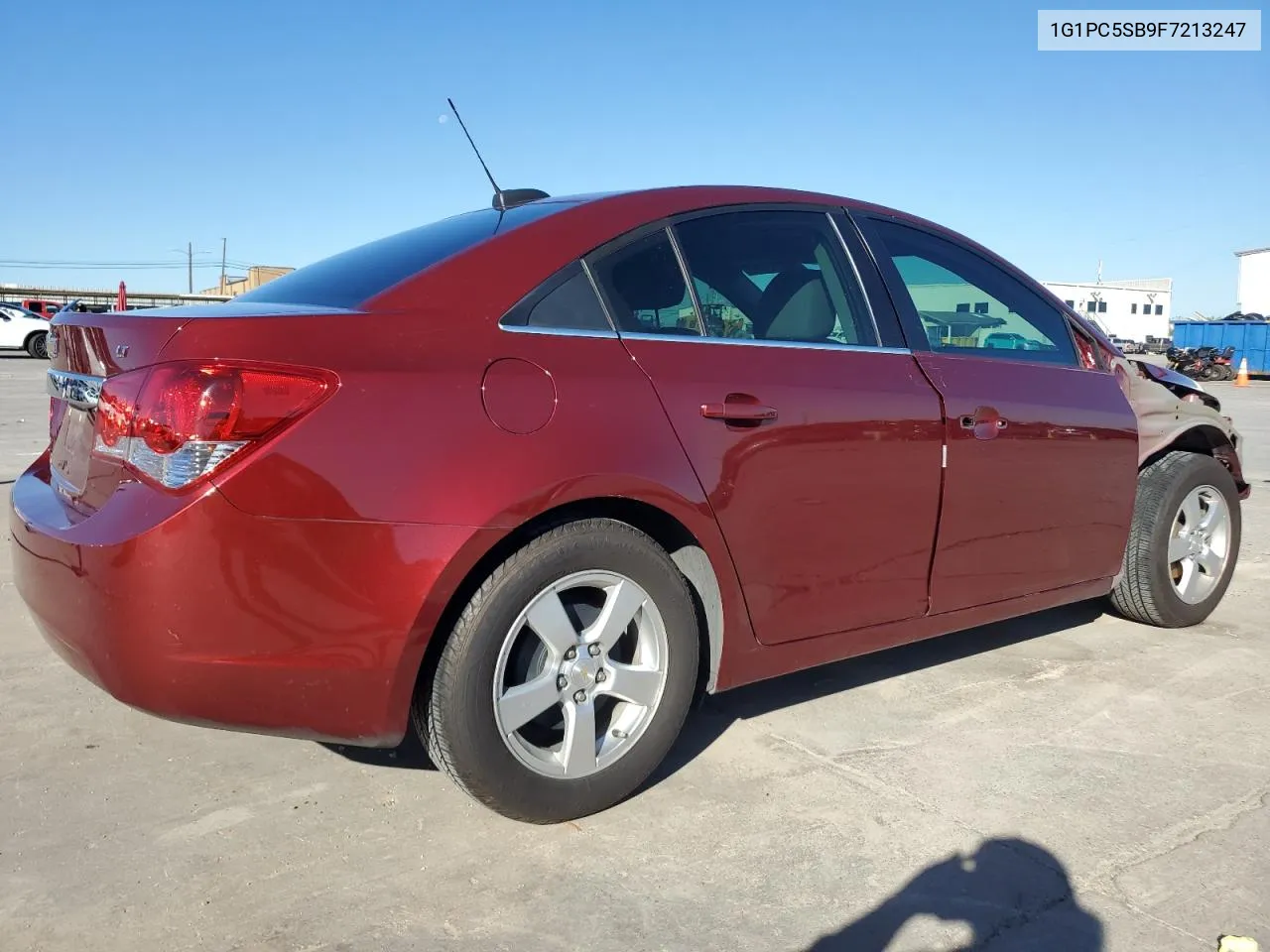 2015 Chevrolet Cruze Lt VIN: 1G1PC5SB9F7213247 Lot: 80443604