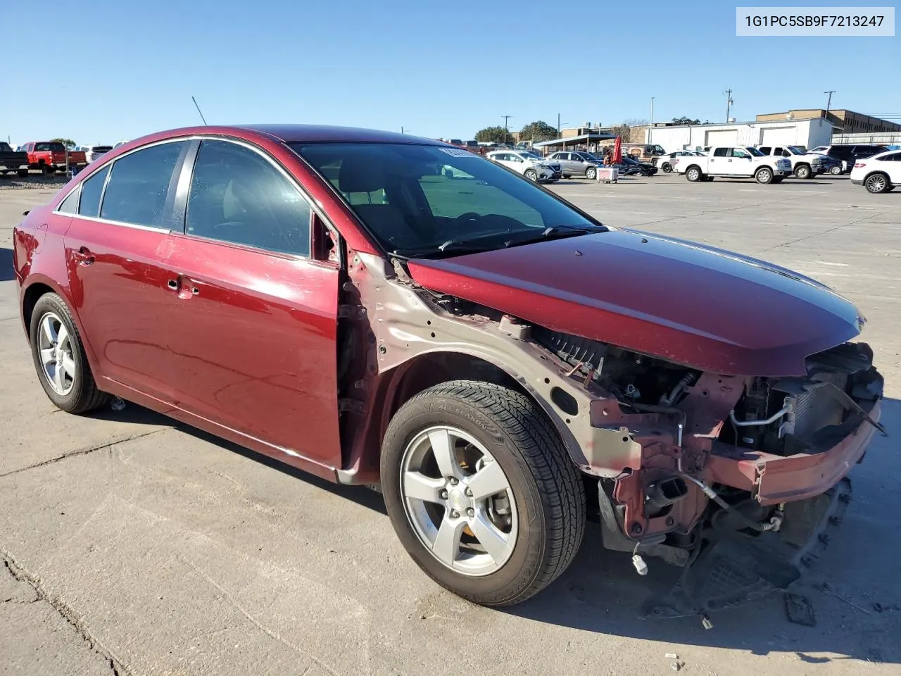 2015 Chevrolet Cruze Lt VIN: 1G1PC5SB9F7213247 Lot: 80443604