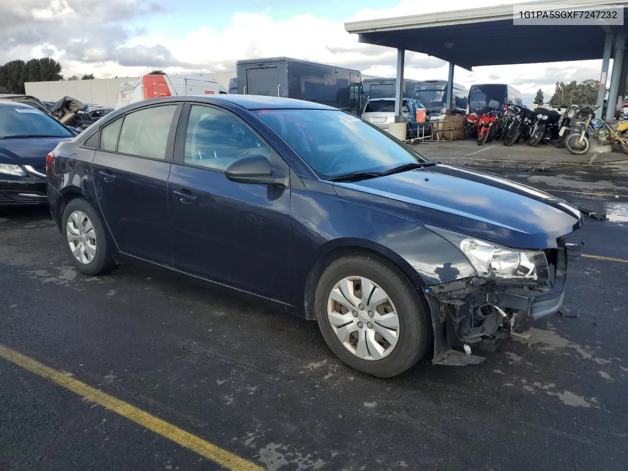 2015 Chevrolet Cruze Ls VIN: 1G1PA5SGXF7247232 Lot: 80447364