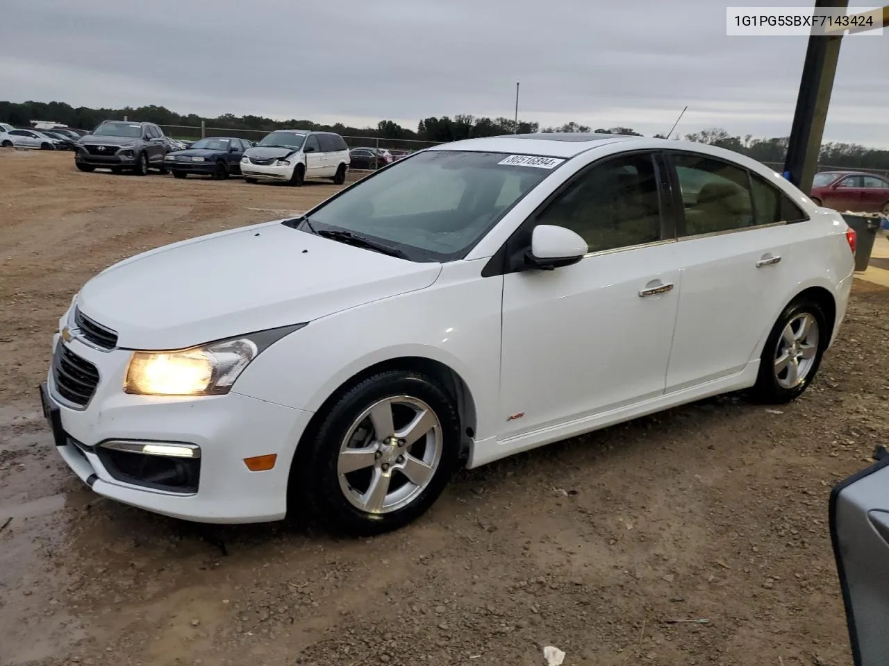 2015 Chevrolet Cruze Ltz VIN: 1G1PG5SBXF7143424 Lot: 80516894