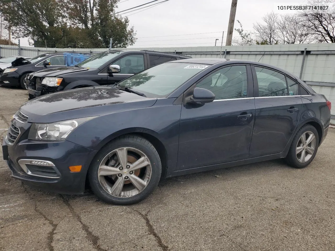 2015 Chevrolet Cruze Lt VIN: 1G1PE5SB3F7141827 Lot: 80631244