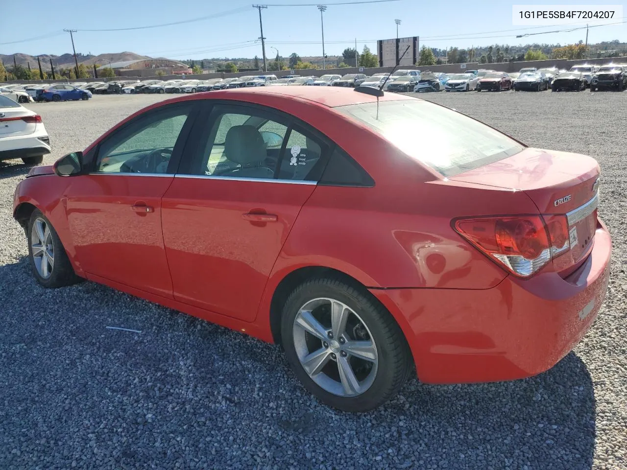 2015 Chevrolet Cruze Lt VIN: 1G1PE5SB4F7204207 Lot: 80663714