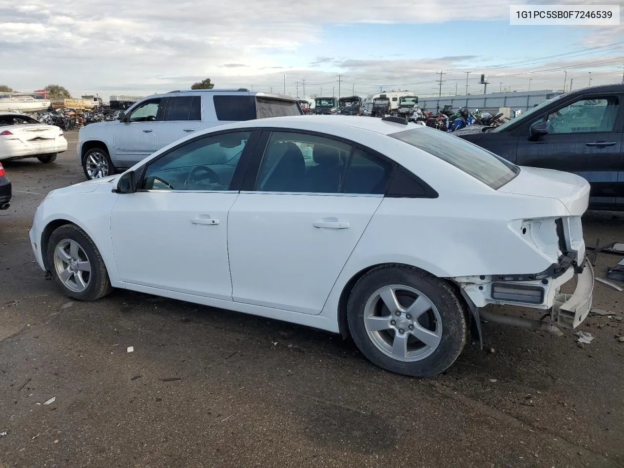 2015 Chevrolet Cruze Lt VIN: 1G1PC5SB0F7246539 Lot: 80799674