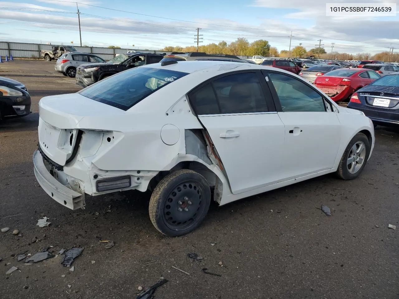 2015 Chevrolet Cruze Lt VIN: 1G1PC5SB0F7246539 Lot: 80799674