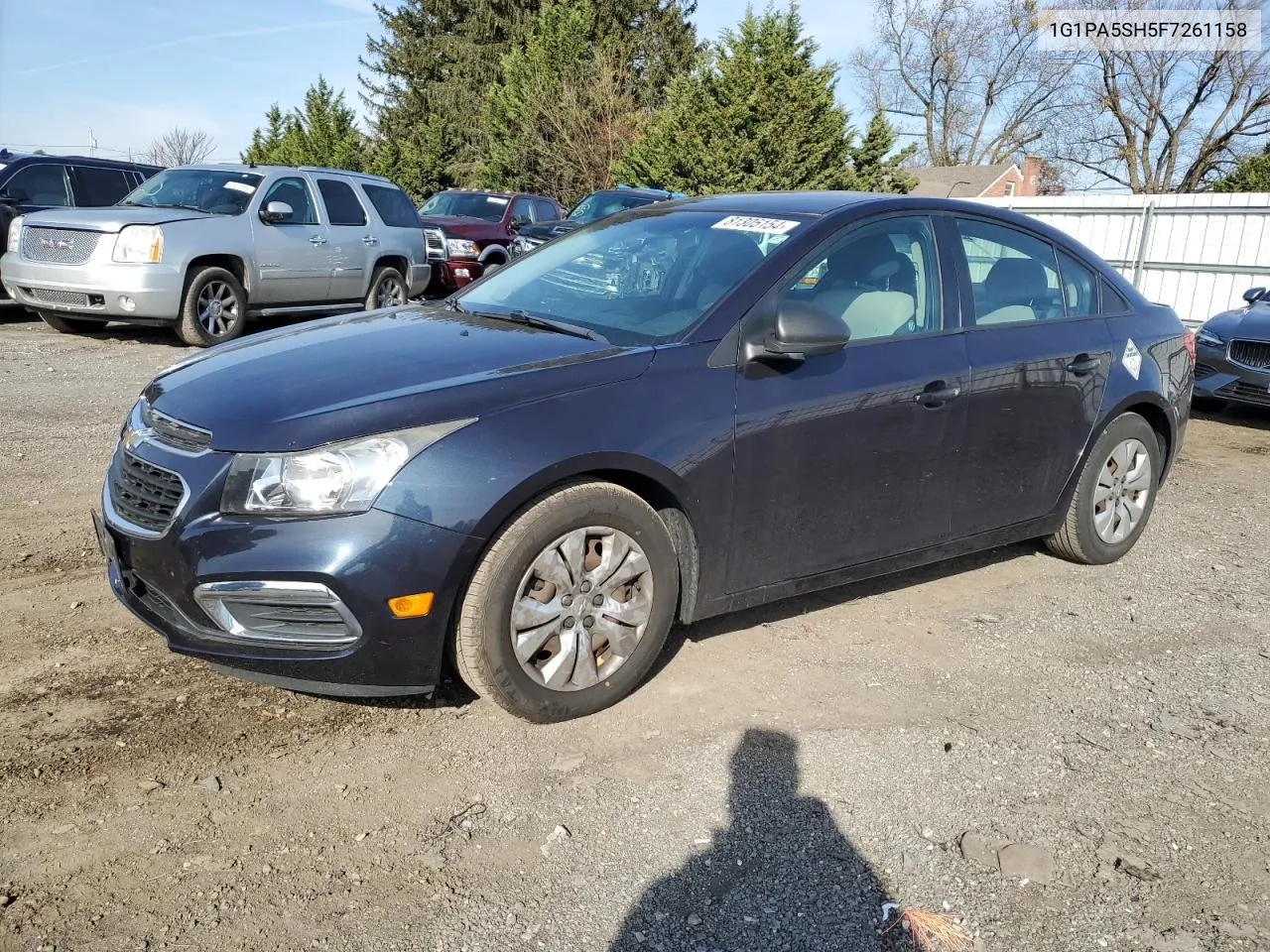 2015 Chevrolet Cruze Ls VIN: 1G1PA5SH5F7261158 Lot: 81305154