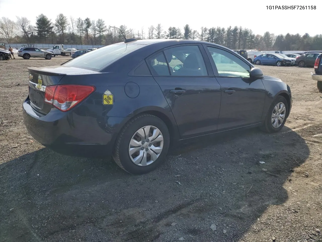 2015 Chevrolet Cruze Ls VIN: 1G1PA5SH5F7261158 Lot: 81305154