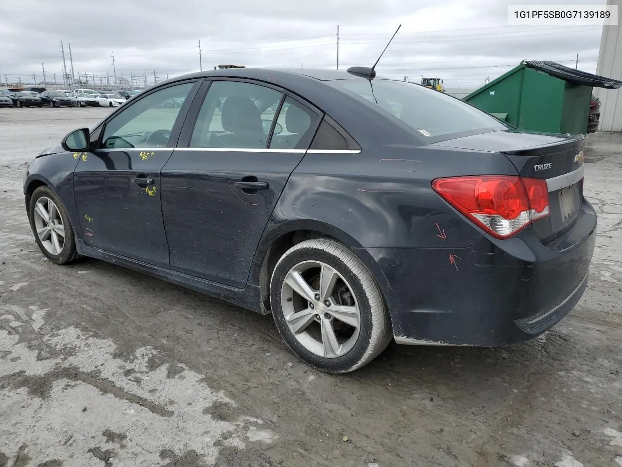 2016 Chevrolet Cruze Limited Lt VIN: 1G1PF5SB0G7139189 Lot: 40142404