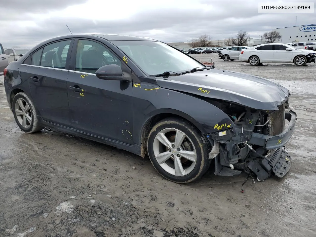 2016 Chevrolet Cruze Limited Lt VIN: 1G1PF5SB0G7139189 Lot: 40142404