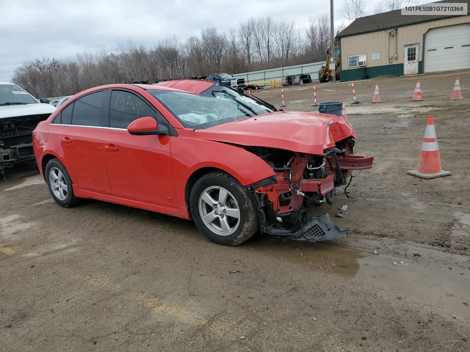 1G1PE5SB1G7210368 2016 Chevrolet Cruze Limited Lt