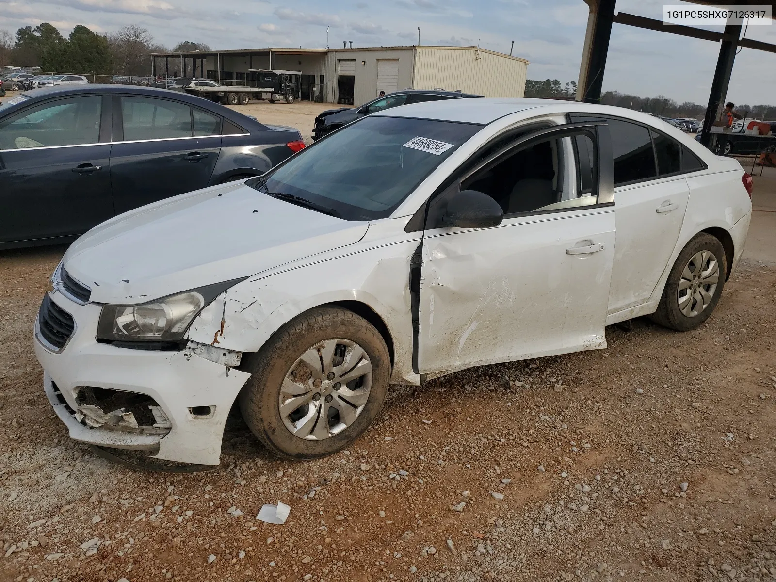 1G1PC5SHXG7126317 2016 Chevrolet Cruze Limited Ls