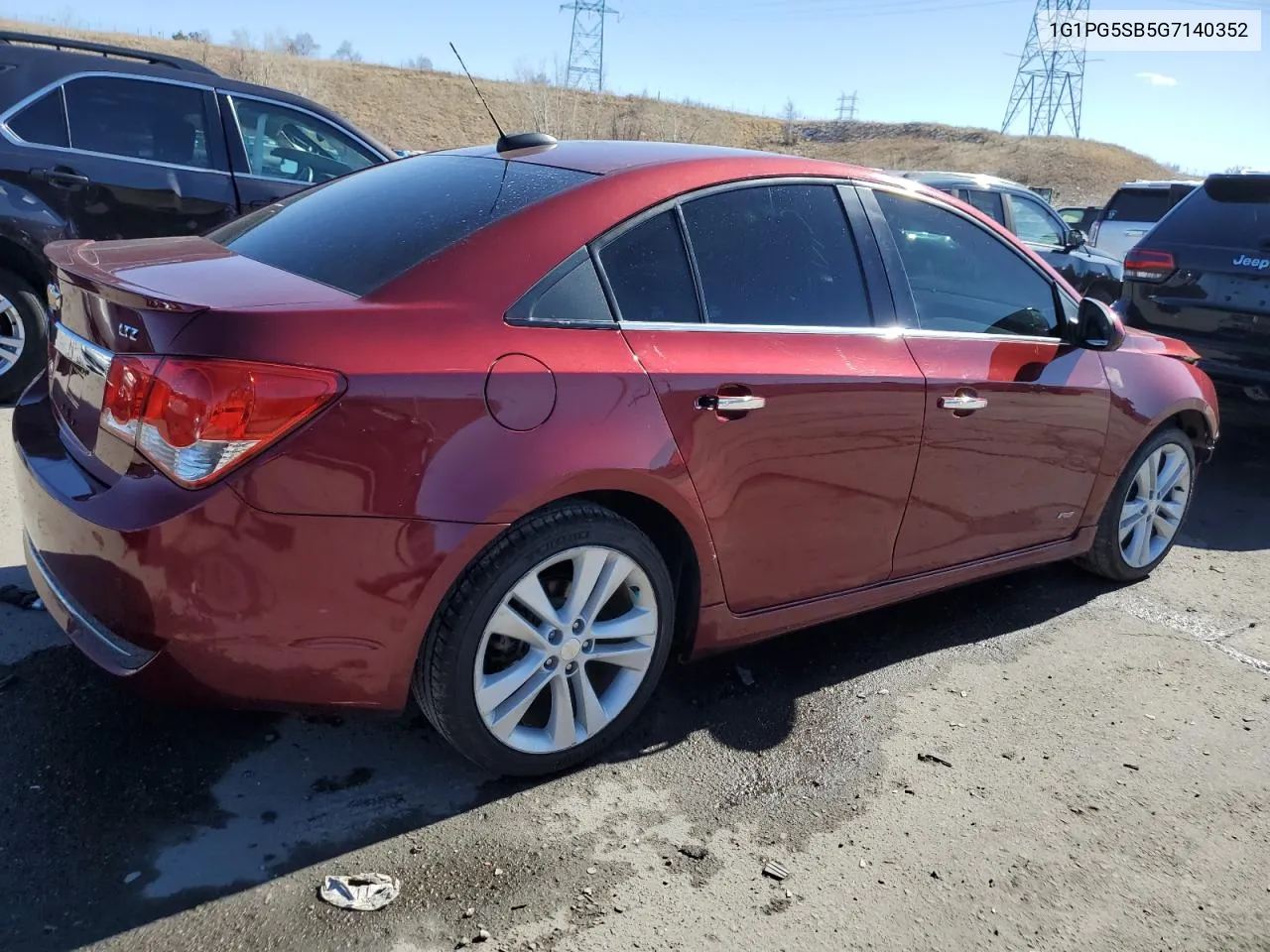 2016 Chevrolet Cruze Limited Ltz VIN: 1G1PG5SB5G7140352 Lot: 45148044