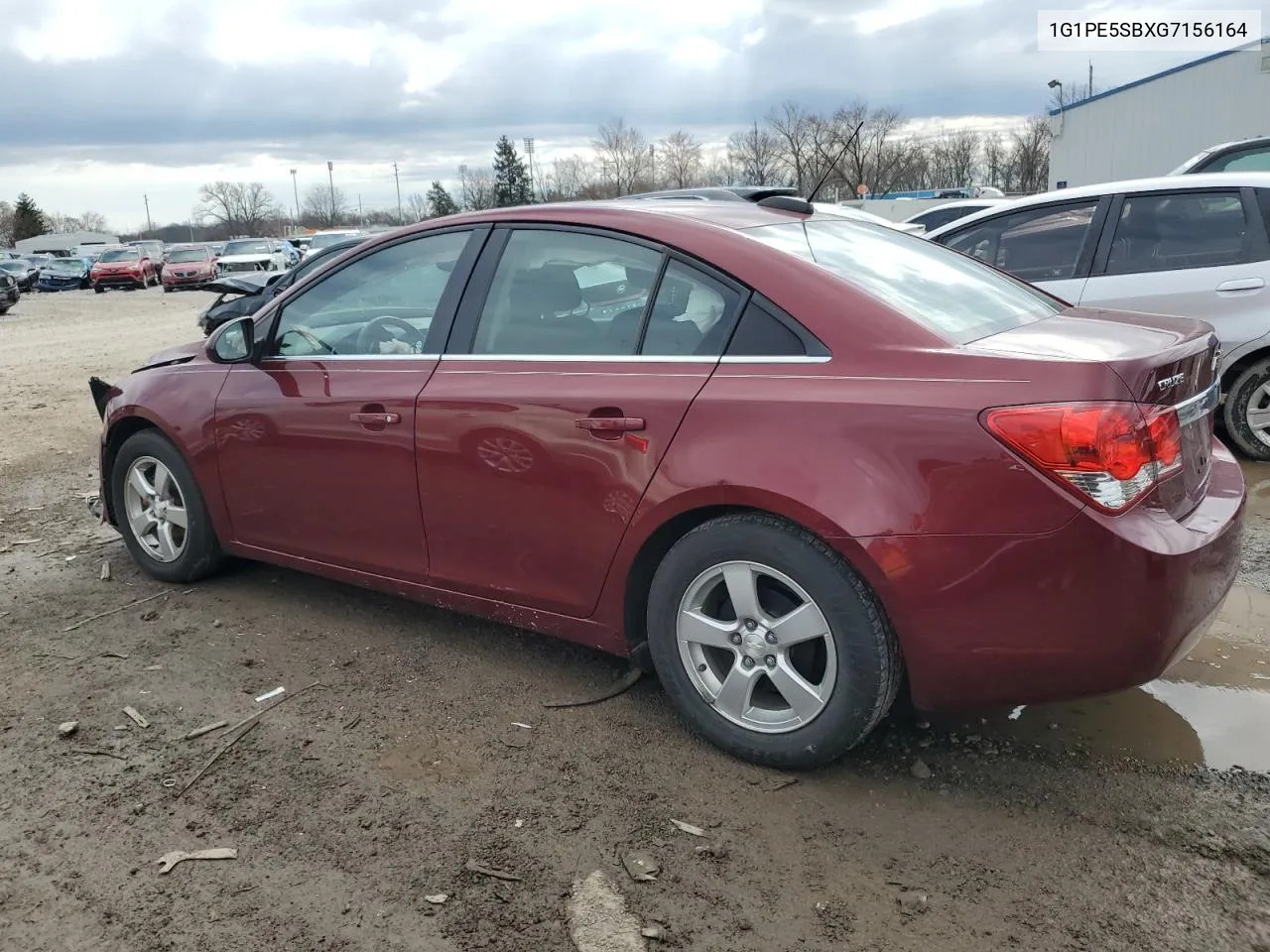 1G1PE5SBXG7156164 2016 Chevrolet Cruze Limited Lt