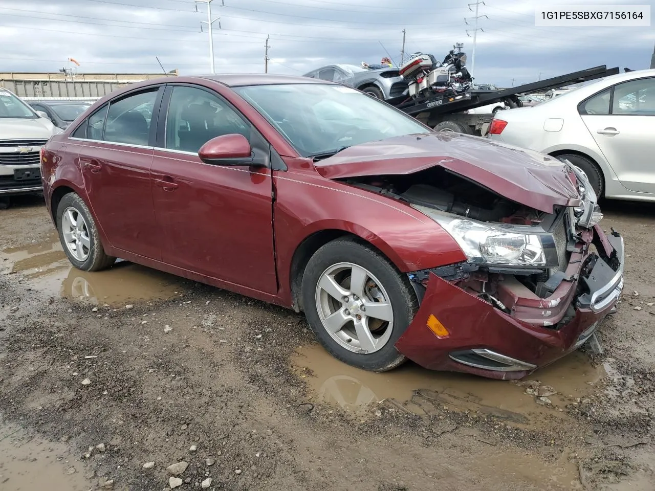 2016 Chevrolet Cruze Limited Lt VIN: 1G1PE5SBXG7156164 Lot: 45756744