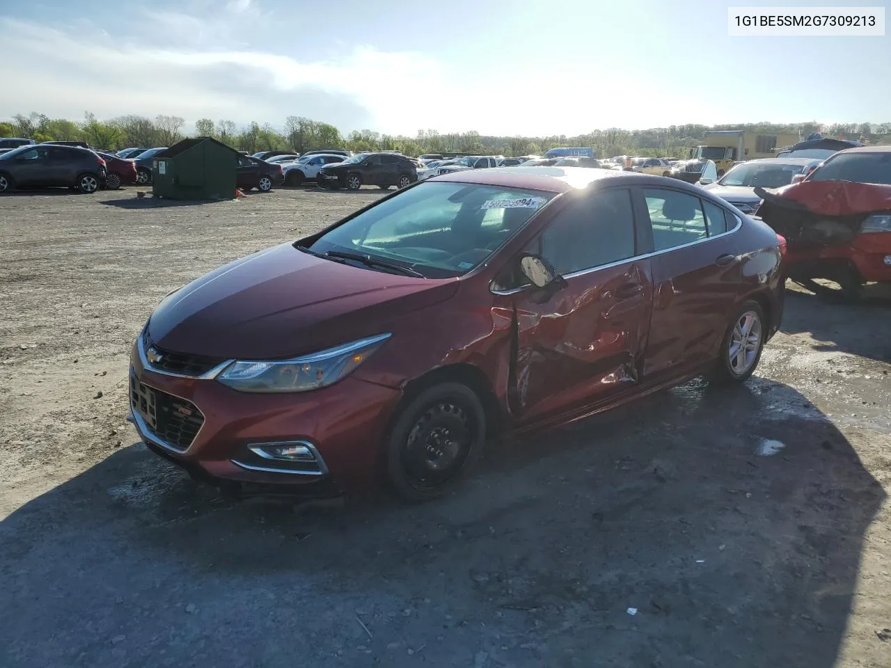 2016 Chevrolet Cruze Lt VIN: 1G1BE5SM2G7309213 Lot: 50723994