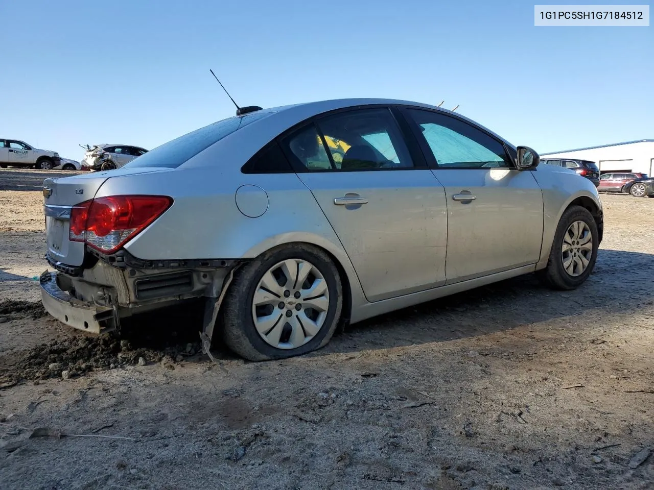 1G1PC5SH1G7184512 2016 Chevrolet Cruze Limited Ls