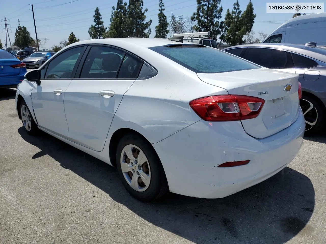 2016 Chevrolet Cruze Ls VIN: 1G1BC5SM7G7300593 Lot: 54462614