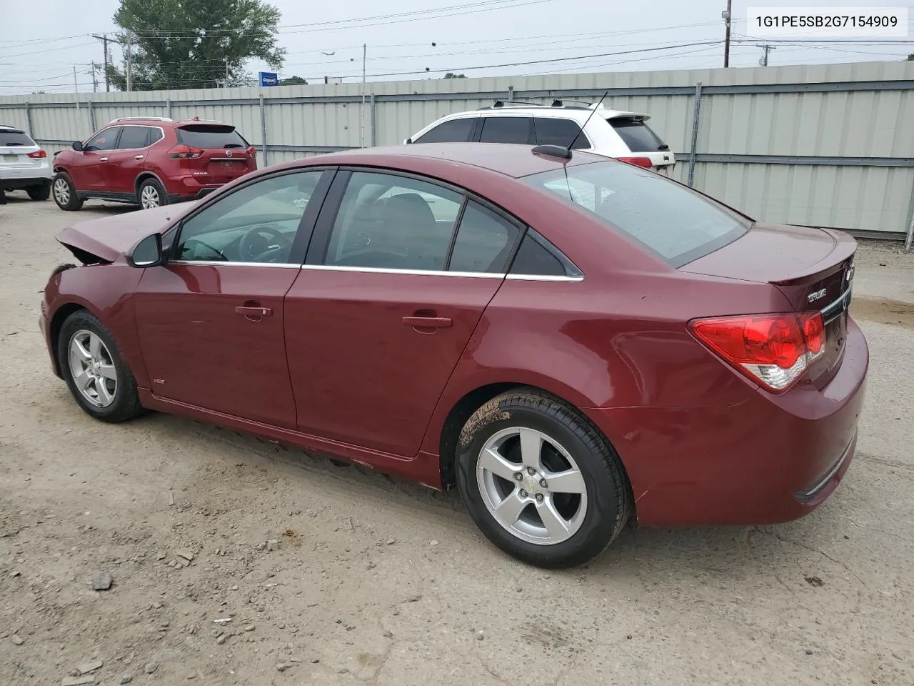 1G1PE5SB2G7154909 2016 Chevrolet Cruze Limited Lt