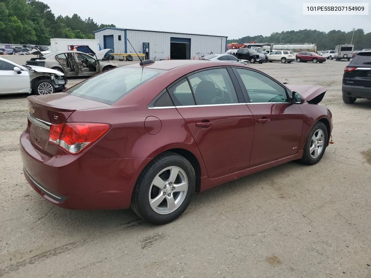 2016 Chevrolet Cruze Limited Lt VIN: 1G1PE5SB2G7154909 Lot: 55709824