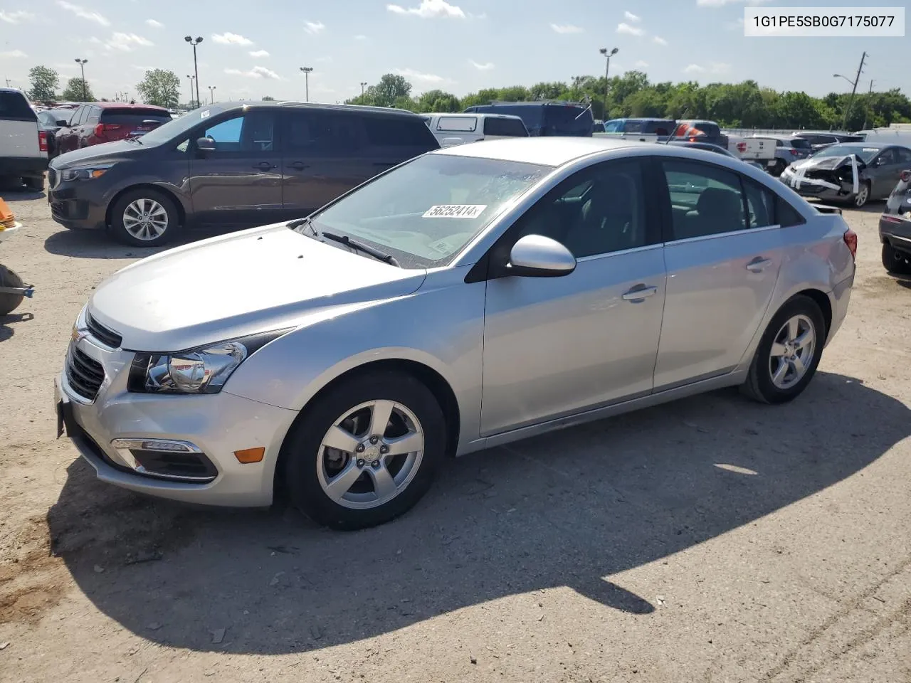 2016 Chevrolet Cruze Limited Lt VIN: 1G1PE5SB0G7175077 Lot: 56252414